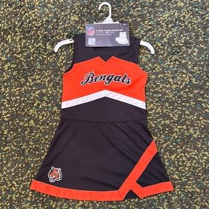 Cincinnati Bengals 2 Piece Cheerleader Set